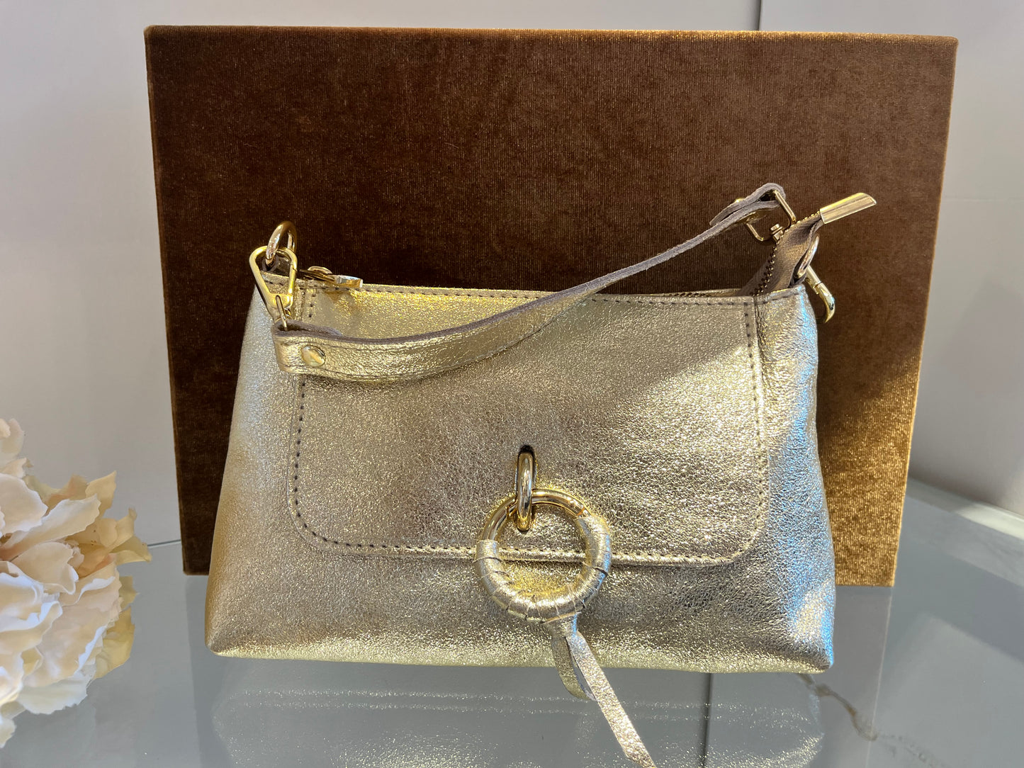 Nouveau en boutique: Sac Solange, en cuir de veau