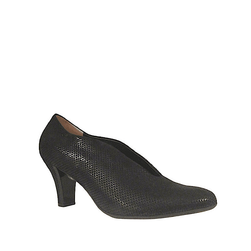 Chaussures Beautifeel Calla en cuir noir.