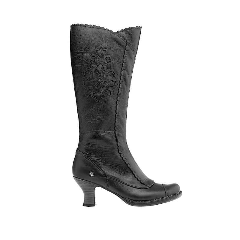 Bottes Neosens en cuir noir.