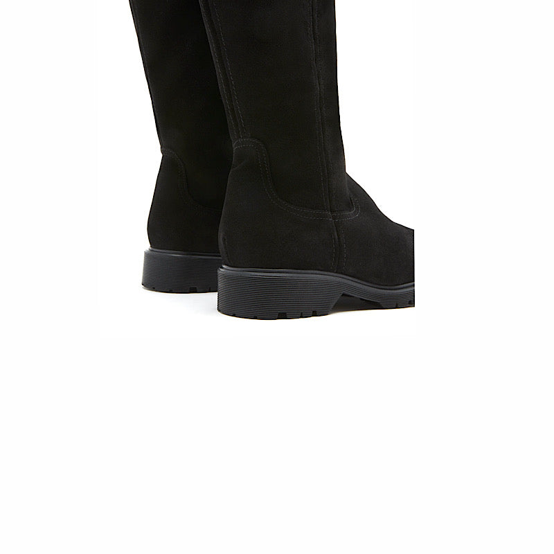 Bottes La Canadienne Harry, en suède, doublé de mouton.