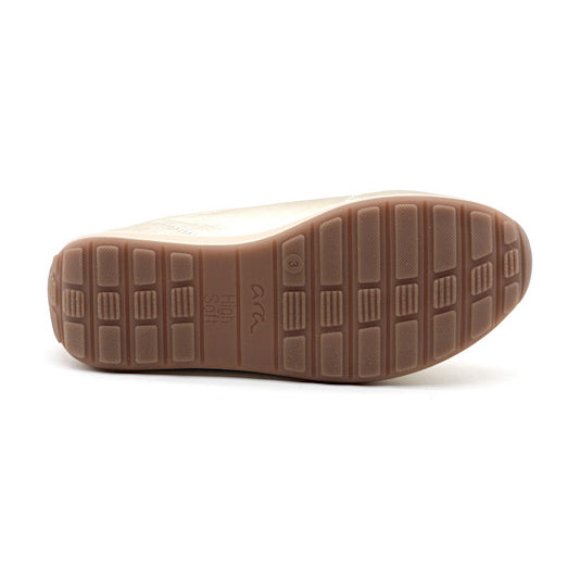 Chaussures Ara Ollie en cuir platine – vue 3