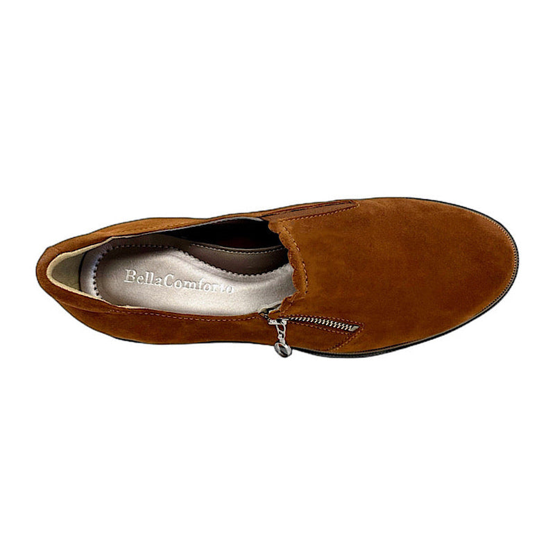Chaussures Bella Comforto Mara en suède cognac – vue 2