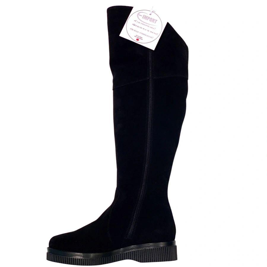 Bottes 17462 en suède noir.
