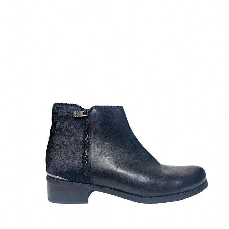 Bottes Blondo B4611 en cuir noir.