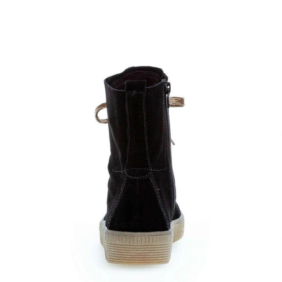 Bottes Gabor 73.734 en suède noir.