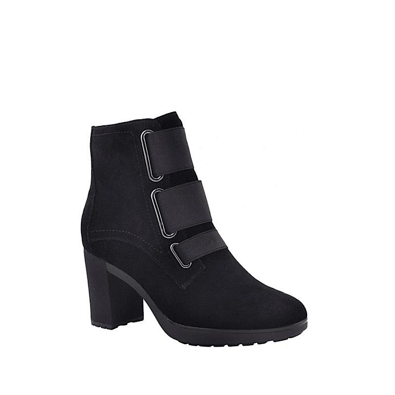 Bottes Valdini Jader, suède noir imperméable.