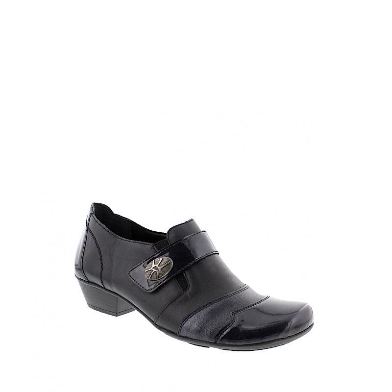 Chaussures Remonte D7333 en noir.