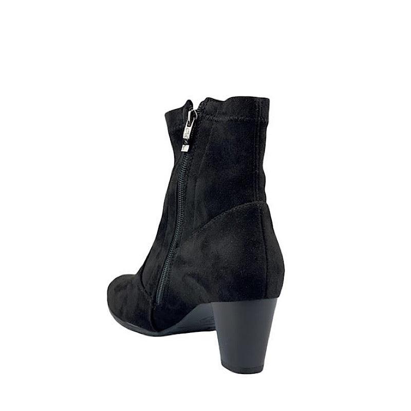 Bottes Ara 12-43433 noir microfibre extensible.