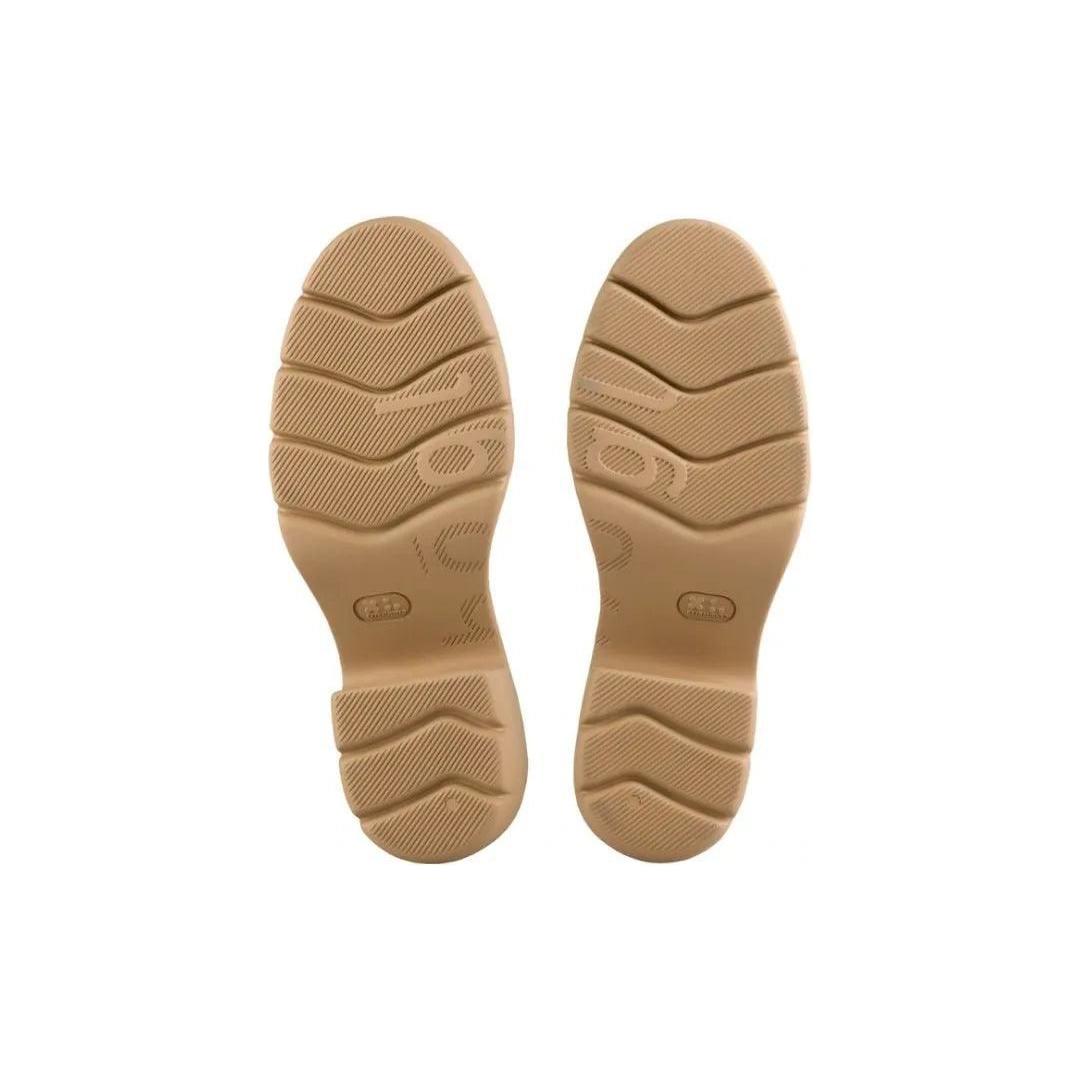 Bottes Högl en cuir caramel.