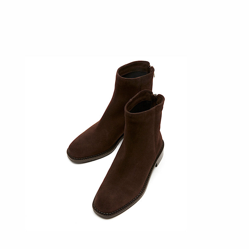 La Canadienne Selina daim brun.