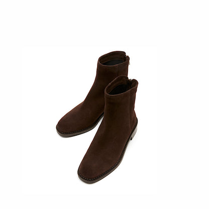 La Canadienne Selina daim brun.