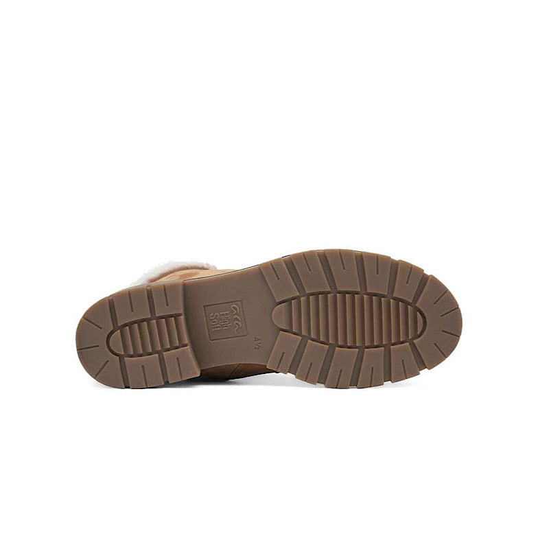 Bottines Ara Dover en suède cognac — 12-23132-09