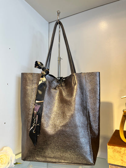 Nouveau en boutique:Sac Donna, en cuir de veau