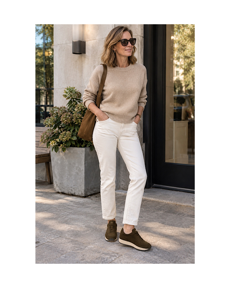 Sneakers Ara Spirit en daim marron