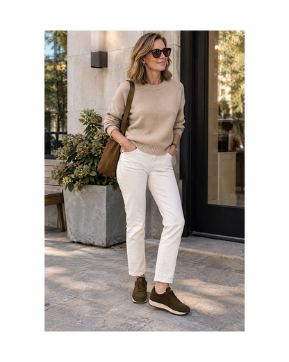 Sneakers Ara Spirit en daim marron