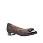 Beautifeel Etta shoes in anthracite leather and black patent toe.