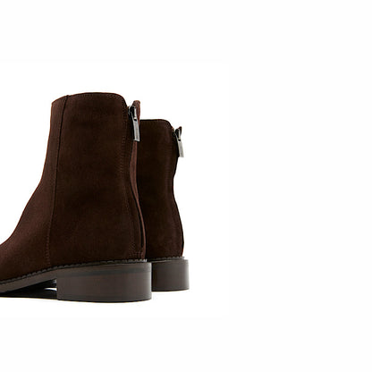 La Canadienne Selina daim brun.