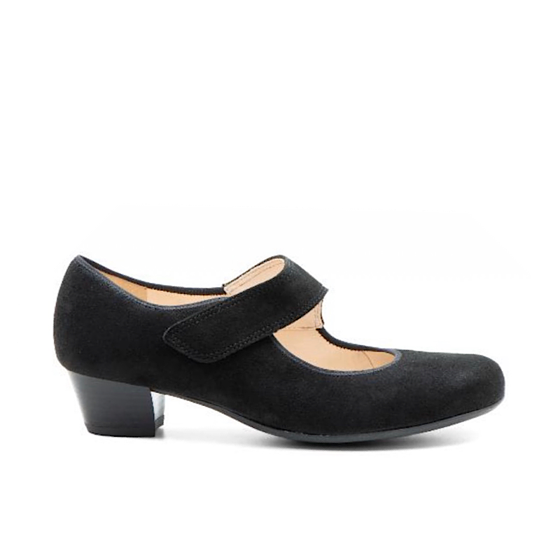 Ara Calico 2 en daim noir.