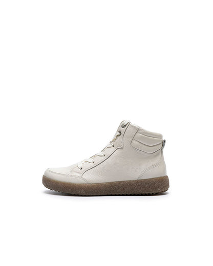 Bottines doublées Ara 12-36904-09 en cuir ivoire