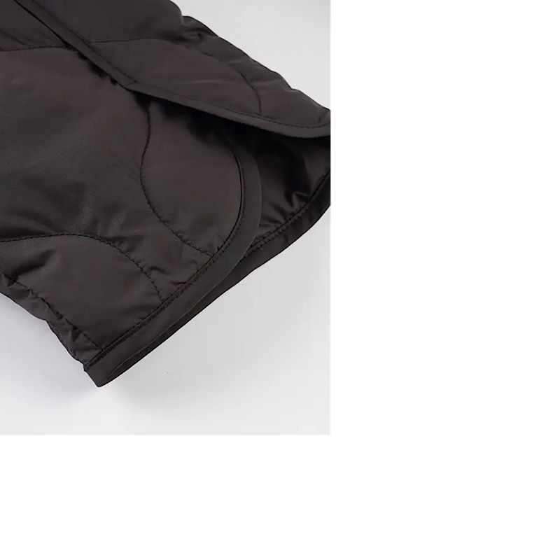 Doudoune légère en duvet – noir