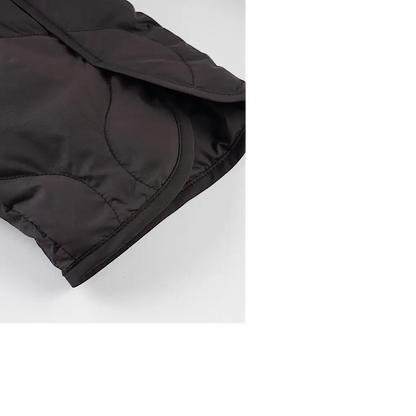 Doudoune légère en duvet – noir