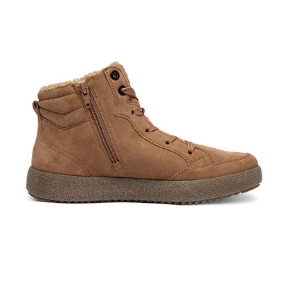 Bottines doublées Ara 12-37904-03 en daim cognac