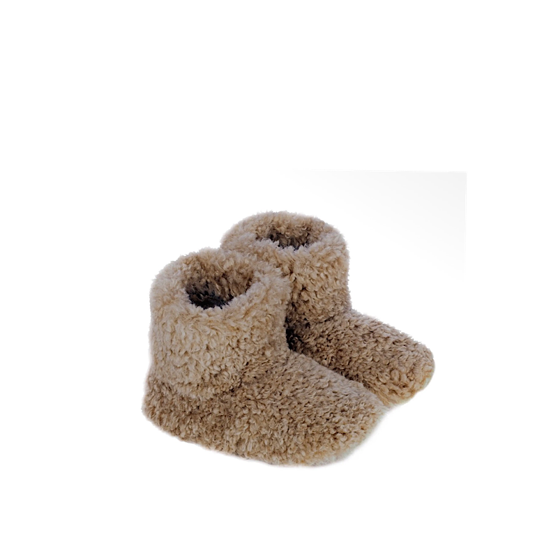 Bottes-chaussons en fausse fourrure (5 choix de couleurs)