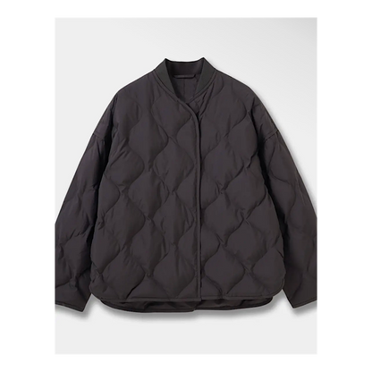 Doudoune légère en duvet – noir