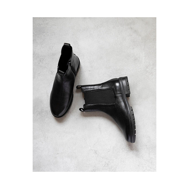 Bottines Ara en cuir noir