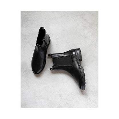 Bottines Ara en cuir noir