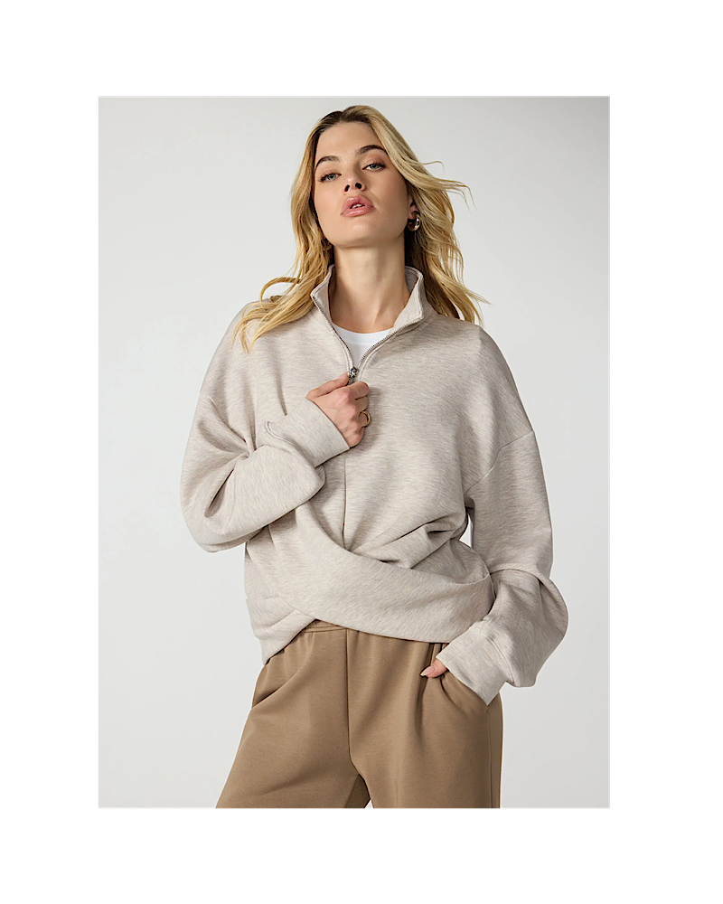 Pull croisé Dreamweave™ à demi-zip – Fossile