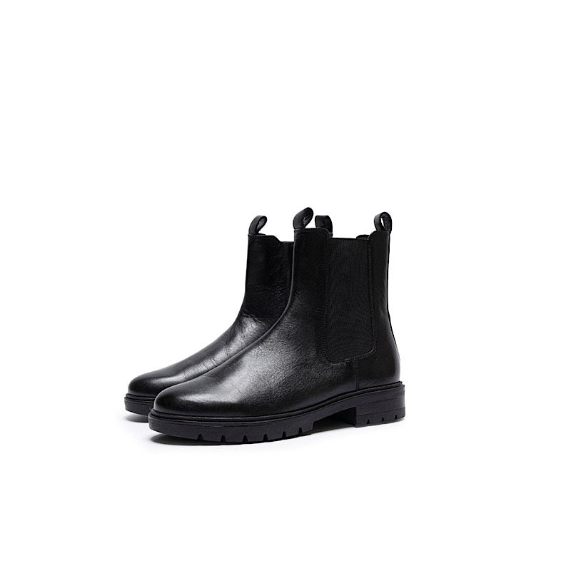 Bottines Ara en cuir noir