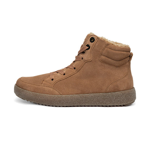 Bottines doublées Ara 12-37904-03 en daim cognac