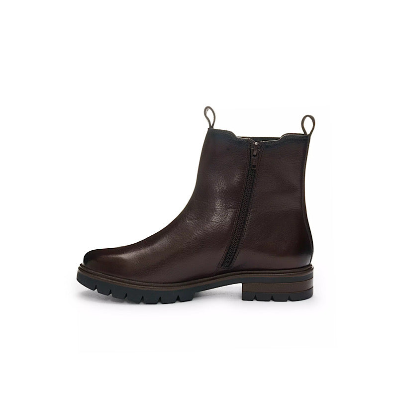 Bottines Ara en cuir brun