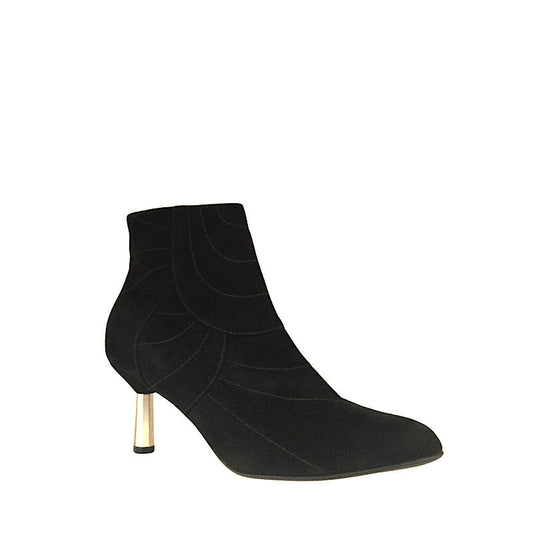Beautifeel Paige boots in black suede.