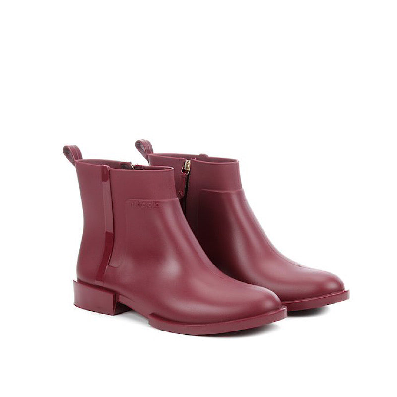 Bottes de pluie en caoutchouc PJ4115 (rouge cerise).
