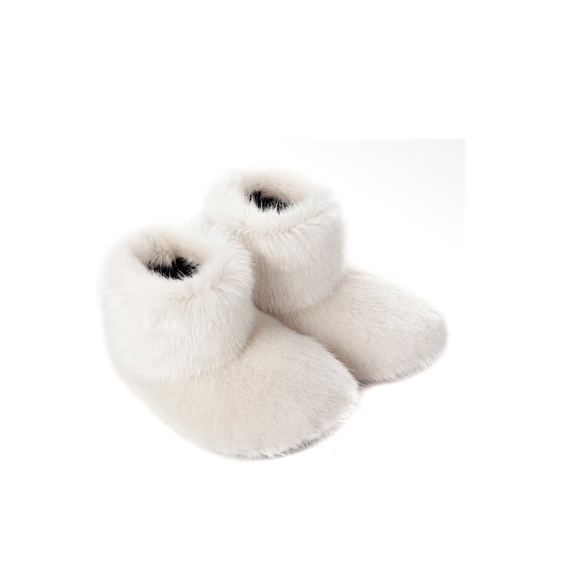 Bottes-chaussons en fausse fourrure (5 choix de couleurs)