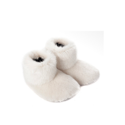 Bottes-chaussons en fausse fourrure (5 choix de couleurs)