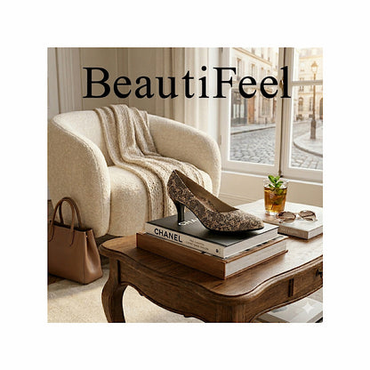 Tai beige black lace