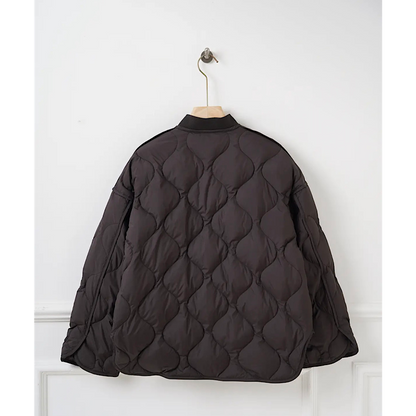 Doudoune légère en duvet – noir