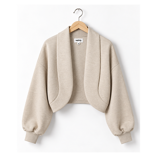 Cardigan court Dreamweave™ - greige