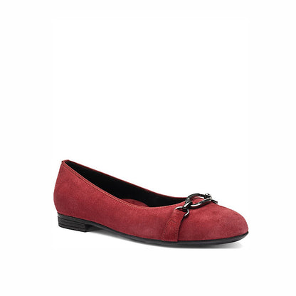 Ara 12-41344-89 in cherry red suede.