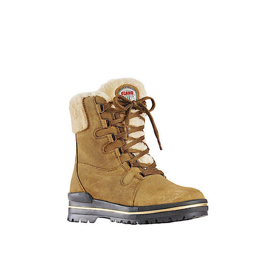 Bottes Olang Méribel en suède cognac.