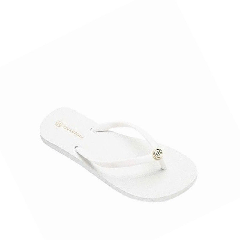 Sandale de plage blanche