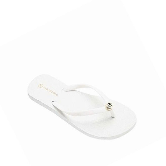 White beach sandal