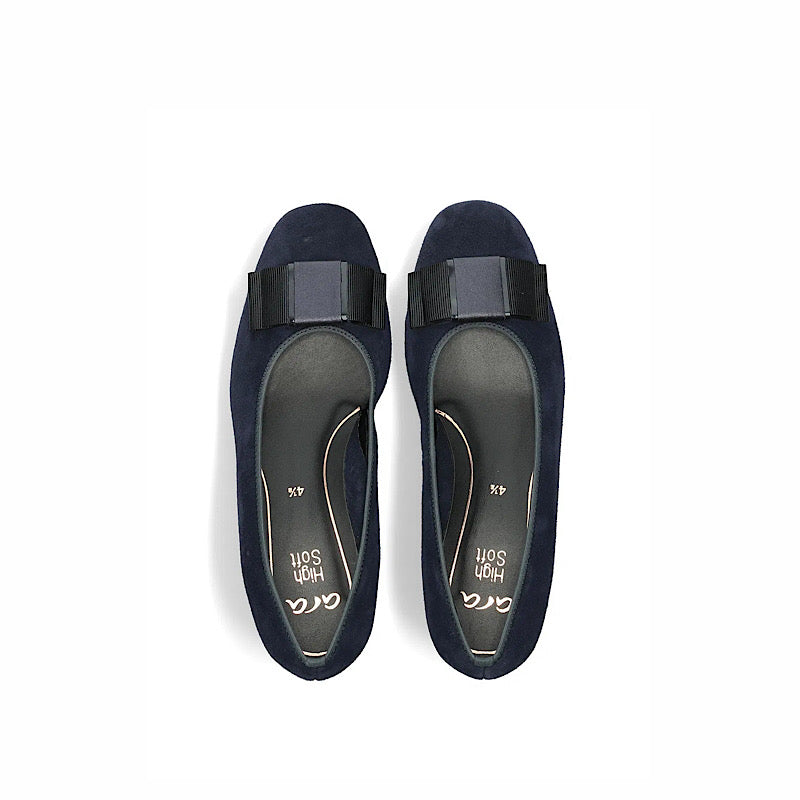 Ara 12-11884-12 in navy suede.