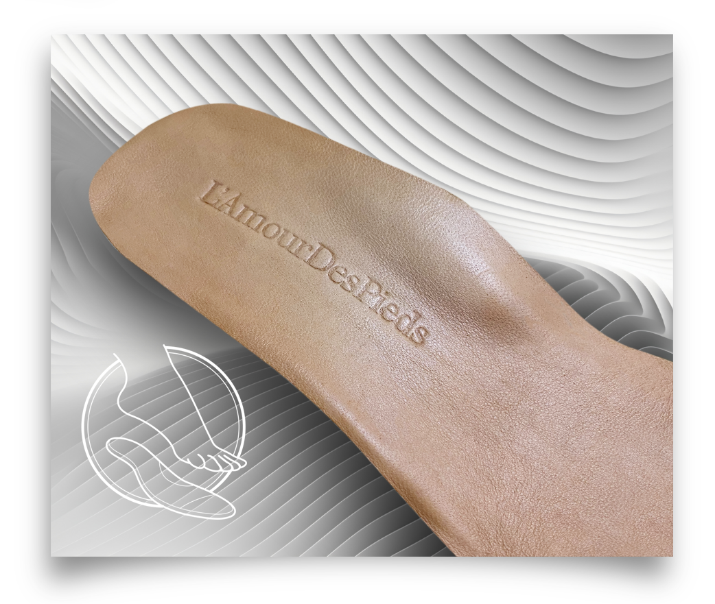 Xanthus Foot Love black suede and leopard print.