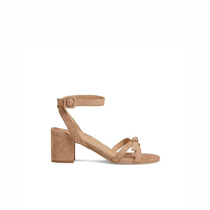 Vionic Rosabel sandals in taupe suede.