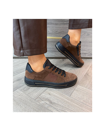 Baskets Ara Canberra - daim brun