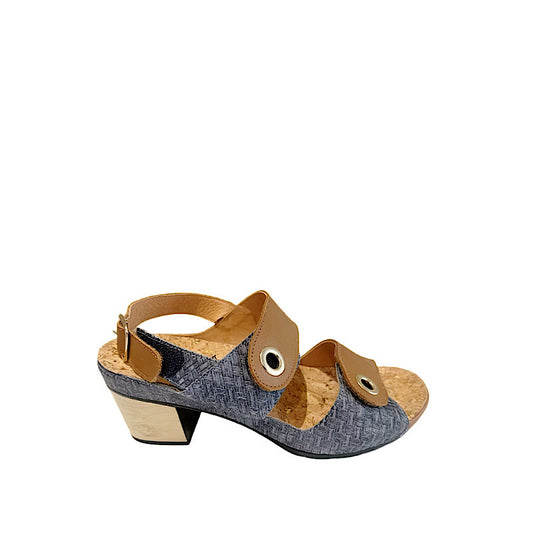 Portofino MS10835 tan and blue sandals. 
